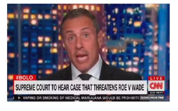 Chris Cuomo Freaks Out Over SCOTUS To Hear Mississippi Abortion Case, Says It’s Not About Science – Duh [VIDEO]
