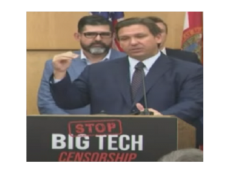 Gov. Ron DeSantis Signs Bill Allowing Floridians To Sue Tech Tyrants For Censorship Up To $100,000 [VIDEO]