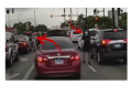 Two Gunmen in Chicago Caught on Dashcam Exiting Vehicle With Rifles Opened Fire At Busy Traffic Light [VIDEO]
