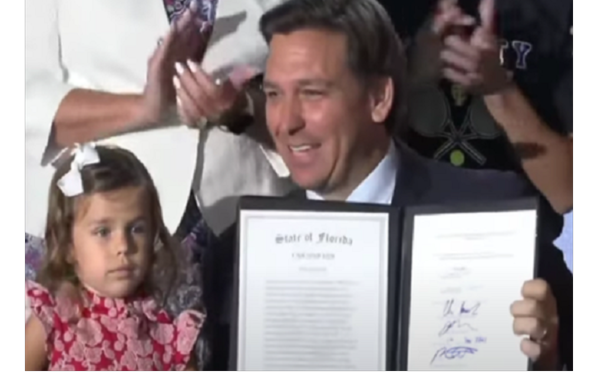 Governor Ron DeSantis Signs Bill To Ban Biological Males From Competing In Biological Female Sports