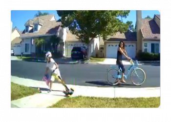 Mom Watches Her Young Boy Yank an American Flag Off a Lawn Then Toss it To the Ground [VIDEO]