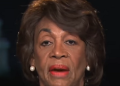 Low IQ Maxine Waters Unknowingly Spills the Beans on the Tyranny That is To Come