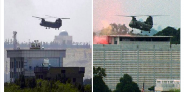 Mimicking Saigon, Chinook Helicopters Rescue Americans From Embassy in Kabul Despite Promises From Biden It Wouldn’t Happen