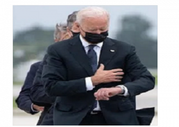 So-Called ‘Fact Checkers’ Tried To Debunk Stories That Biden Checked His Watch During Dignified Transfer of Fallen Military Members