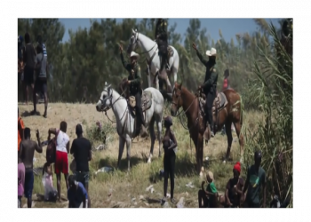 Fake News Journalists Report Horse Reins As Whips When Spreading Misinformation Story of Border Agents Whipping Haitian Illegal Migrants