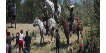 Fake News Journalists Report Horse Reins As Whips When Spreading Misinformation Story of Border Agents Whipping Haitian Illegal Migrants