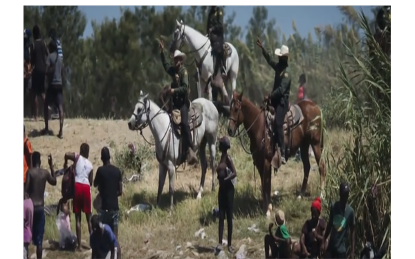 Fake News Journalists Report Horse Reins As Whips When Spreading Misinformation Story of Border Agents Whipping Haitian Illegal Migrants