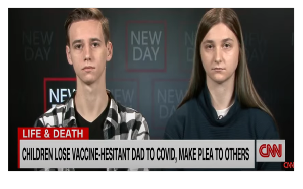 CNN Interviews Teenagers Who Lost Their Father To COVID And Blame Fox News Host Tucker Carlson