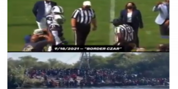 Kamala Harris Has Time For a Football Coin Toss While Our Border Falls Apart [video]