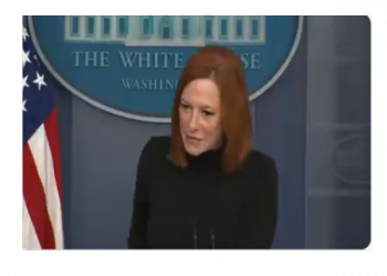 Jen Psaki Tells Reporter Peter Doocy She Supports Americans Mandated To Get Vaccinated While Illegal Aliens Get a Pass [VIDEO]