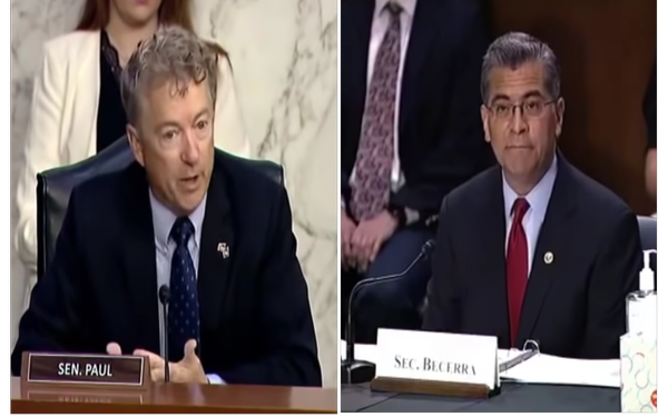 The Most Important Conversation Of Our Time, Rand Paul Asks HHS Secretary Why He’s Ignoring Natural Immunity Studies [VIDEO]