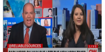 Brian Stelter Said The Left Doesn’t Censor Debate On Hot Topics and Bari Weiss Slams Him With Reality [VIDEO]