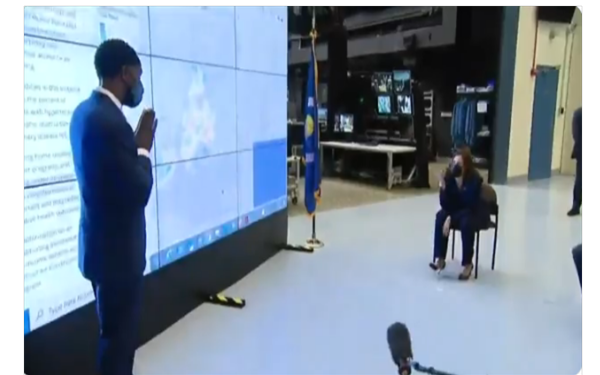 VP Kamala Harris Interrupted a NASA Presentation To Ask If Trees Can Be Tracked By Race For ‘Environmental Justice’