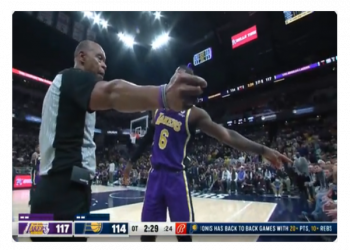 LeBron James Mocked On Twitter As ‘LeKaren’ and ‘LeSnitch’ For Having Fans Ejected From the Arena After Heckling Him [VIDEO]