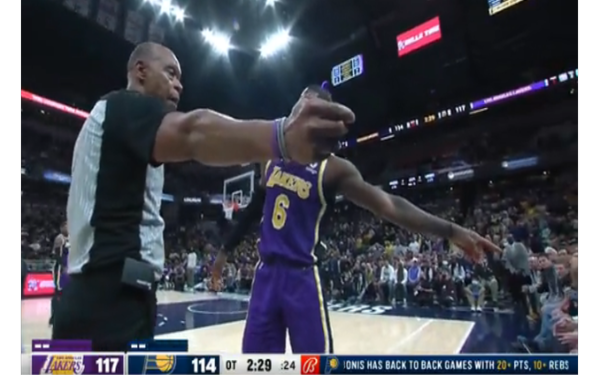 LeBron James Mocked On Twitter As ‘LeKaren’ and ‘LeSnitch’ For Having Fans Ejected From the Arena After Heckling Him [VIDEO]