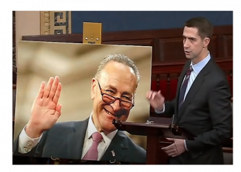 Using Words Only From Past Speeches By Chuck Schumer, Senator Tom Cotton Gives Passionate Speech Defending the Filibuster
