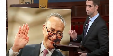 Using Words Only From Past Speeches By Chuck Schumer, Senator Tom Cotton Gives Passionate Speech Defending the Filibuster