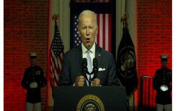 Joe Biden Tries To Criminalize MAGA Republicans Outside Independence Hall In Most Divisive Speech Ever Given By a US President