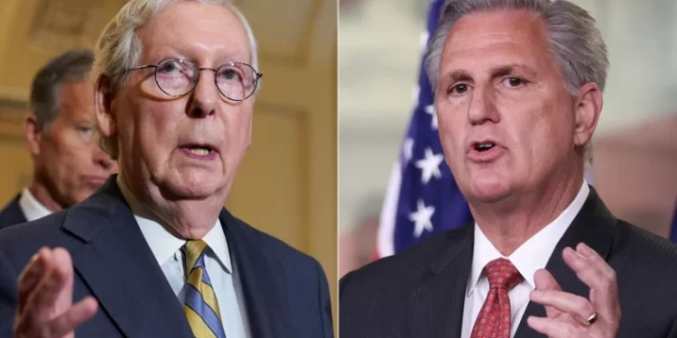 Hey! Hey! Ho! Ho! McConnell and McCarthy Have Got to Go