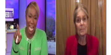 Gloria Steinem Tells the Race Lady on MSNBC That We Live In A Patriarchy And We Should Be Ashamed Of Ourselves