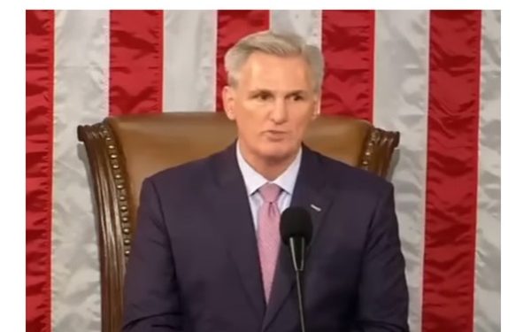 Speaker McCarthy Announces the First Bill After Being Elected Speaker