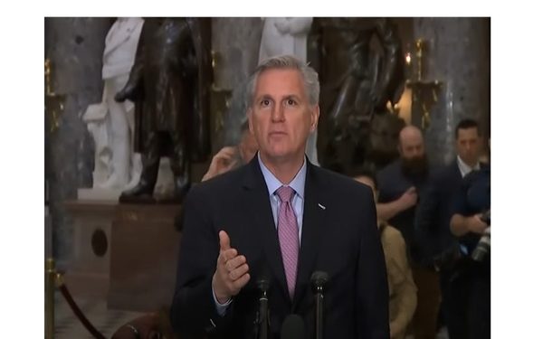 House Speaker Kevin McCarthy Considering Expunging Both of Trump’s Impeachments
