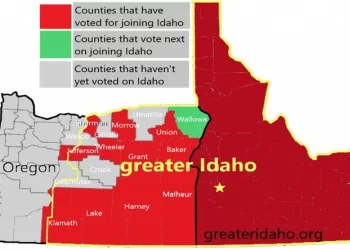 Idaho Lawmakers Approve a Bill To Incorporate Eastern Oregon into Their State