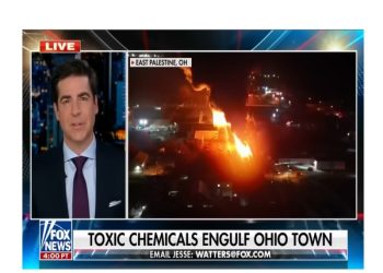 Fox’s Jesse Watters Points Out the Incompetence Of People Responsible For Dealing With Ohio Train Derailment Nightmare [VIDEO]
