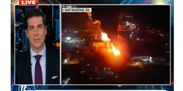 Fox’s Jesse Watters Points Out the Incompetence Of People Responsible For Dealing With Ohio Train Derailment Nightmare [VIDEO]