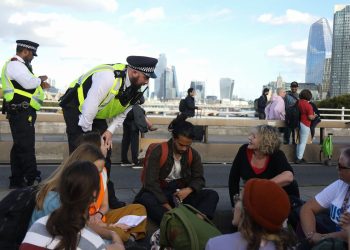 One Man Gets Tired of Vegetarian Climate Goons Blocking the Street Single-Handedly Takes Care of Business [HILARIOUS VIDEO]