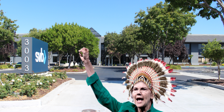 Chief Spreading Bull Elizabeth Warren Irresponsibly Blames SVB’s Collapse On Trump Deregulations