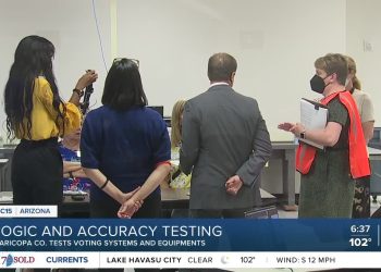 Maricopa County Elections Officials Illegally Break into Sealed Election Machines after they were Certified and Before the Election