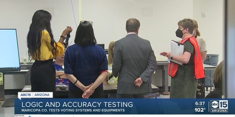 Maricopa County Elections Officials Illegally Break into Sealed Election Machines after they were Certified and Before the Election