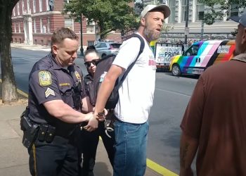 Reading, PA: Man Arrested For Trying To Quote the Bible at Pride Rally Goers