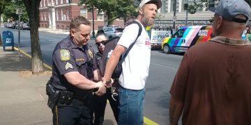 Reading, PA: Man Arrested For Trying To Quote the Bible at Pride Rally Goers