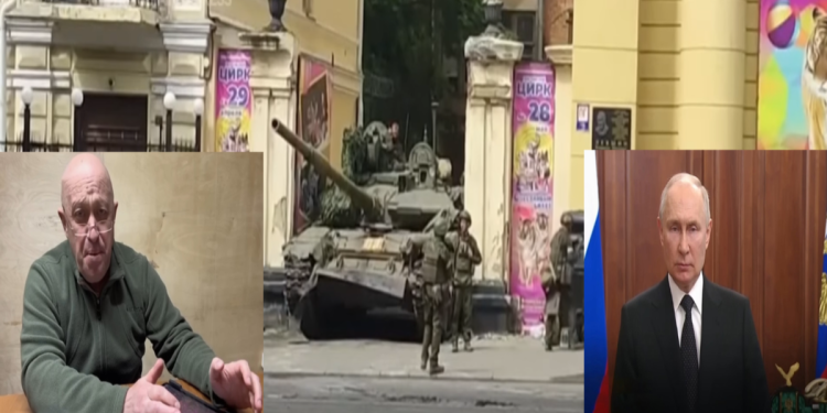 After Wagner Forces Take Over Military Installations In Rostov, Putin Vows To Defend Russia From Armed Rebellion