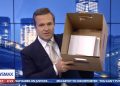 Newsmax Host Takes to Live TV to Show How Seized Trump Classified Docs Fit Into One Box
