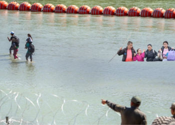 The Biden Administration Is Suing Texas For Putting Up a Floating Wall To Stop the Illegal Invasion the Administration Is Allowing