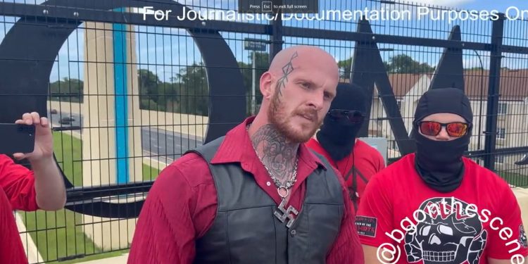 Neo-Nazi Leader Forgot His Lines and Told Reporter He Supports Joe Biden Over Trump [VIDEO]