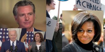 Governor Newsom’s Strategic Retreat from 2024 Presidential Speculations: A Setup for Michelle Obama’s Entry?