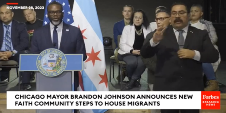 The Blame Game: How Mayor Johnson is Projecting Chicago’s Sanctuary City Illegals Crisis Onto Republicans