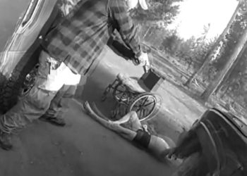 Biden’s Heavily Armed Gestapo Shoots Man 11 Times, Paralyzing Him (warning: Graphic VIDEO)