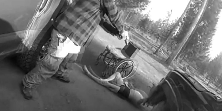 Biden’s Heavily Armed Gestapo Shoots Man 11 Times, Paralyzing Him (warning: Graphic VIDEO)