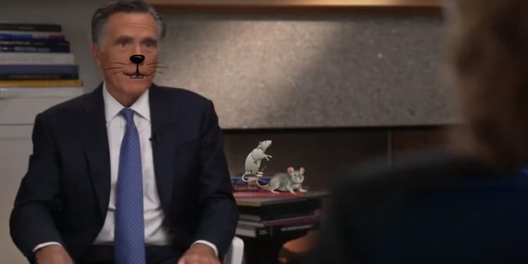 Sen. Pierre Delecto, a.k.a. Mitt Romney, Expresses Open Support for Democrats Over Trump Calling It An ‘Upgrade’ [VIDEO]