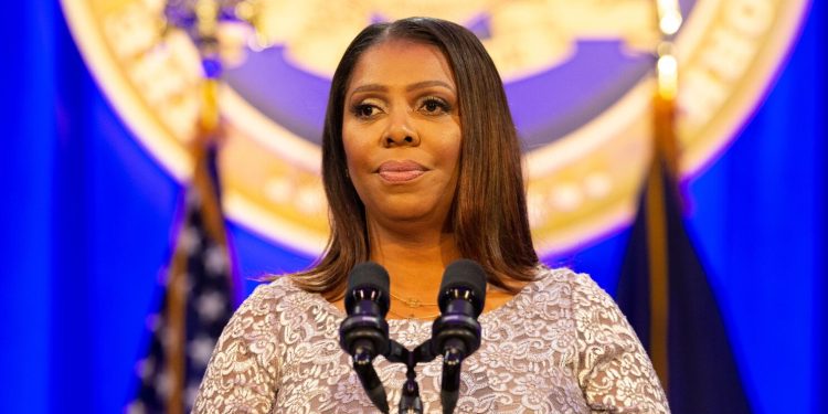 NY Attorney General Letitia James Admits Her Guilt in Denying Trump Due Process