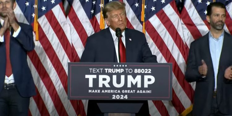 Trump Eyes New Hampshire Victory, Calls for GOP Unity Against Biden