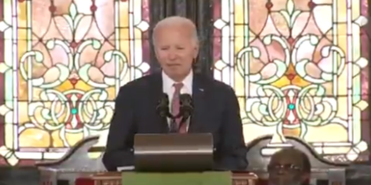 Joe Biden Lied To a Black Church During a Stump Speech Saying That He Started the Civil Rights Movement [VIDEO]