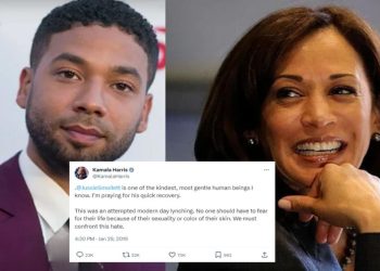 5 Years Ago Kamala Harris Tweeted Support For Jussie Smollett and Remarkably, She Still Doesn’t Know How To Delete a Tweet