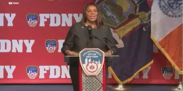 NYPD Commissioner Laura Kavanagh Vows to Hunt Down Firefighters for Booing Marxist AG Letitia James