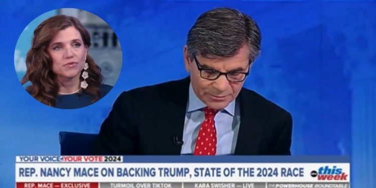 ABC’s Stephanopoulos Shamelessly Smears Rape Survivor Congresswoman Nancy Mace [VIDEO]